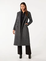 Sydney Double-Breasted Button Coat