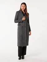 Sydney Double-Breasted Button Coat