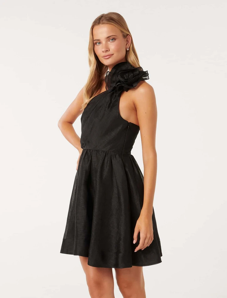 Gigi Rosette Mini Dress