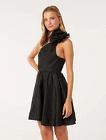 Gigi Rosette Mini Dress