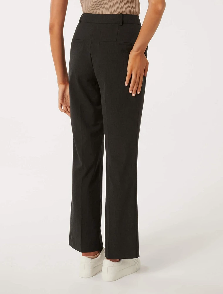 Stacey Petite Slim Straight-Leg Pants