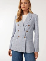 Ivy Double-Breasted Blazer