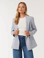 Ivy Double-Breasted Blazer