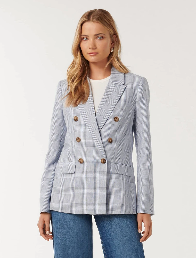 Ivy Double-Breasted Blazer