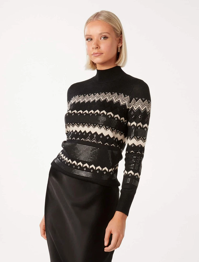 Steph Embellished Sweater