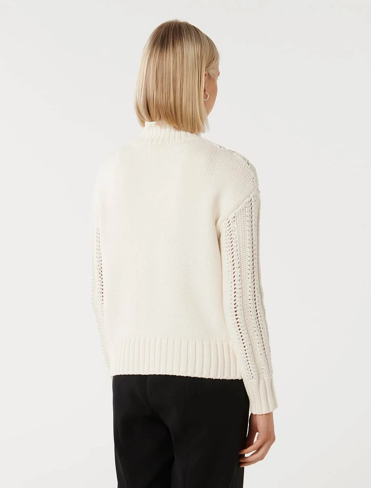 Eliza Embellished Knit Jumper