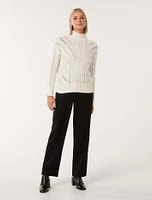 Eliza Embellished Knit Jumper