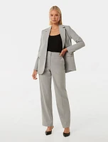 Yasmin Oversized Blazer Grey - 0 to 12 Women's Blazers