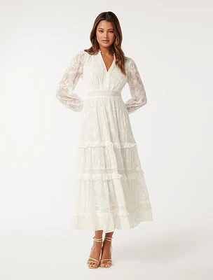 Helena Embroidered Dress