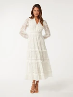 Helena Embroidered Dress