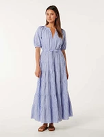 Gabbie Tiered Midi Dress