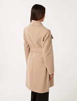 Annika Petite Shawl Wrap Coat