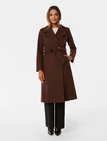 Polly Petite Wrap Coat