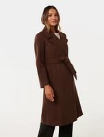 Polly Petite Wrap Coat