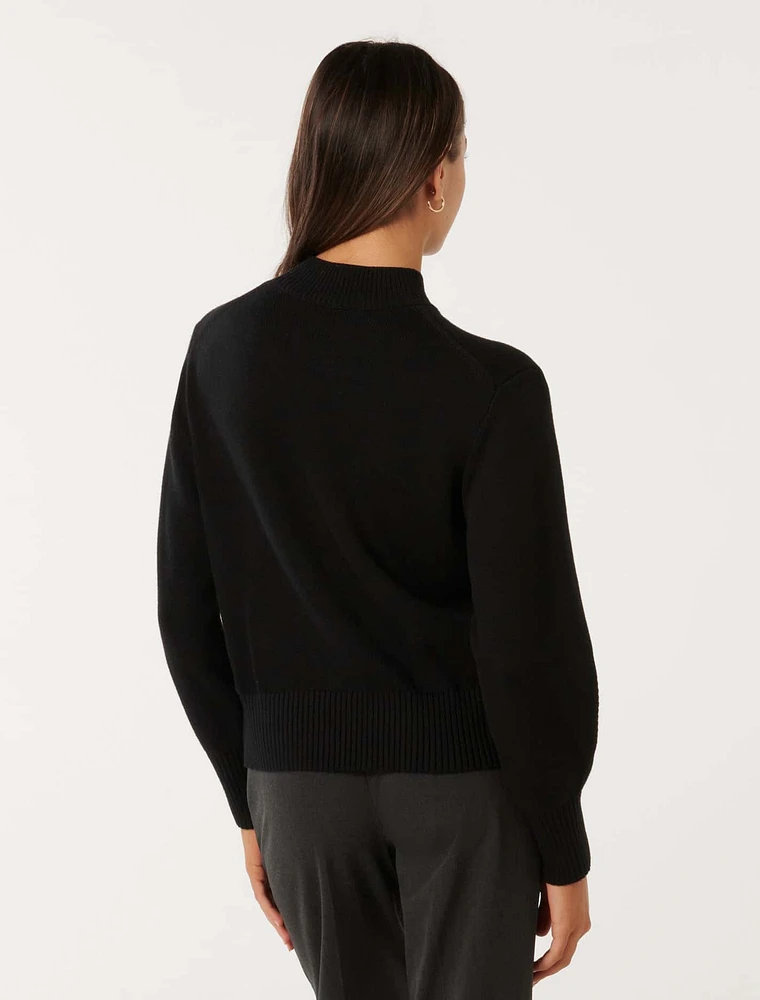 Kirsten Petite Knit Sweater