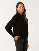 Kirsten Petite Knit Sweater