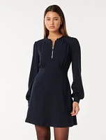 Jensen Mini Dress Navy - 0 to 12 Women's Day Dresses