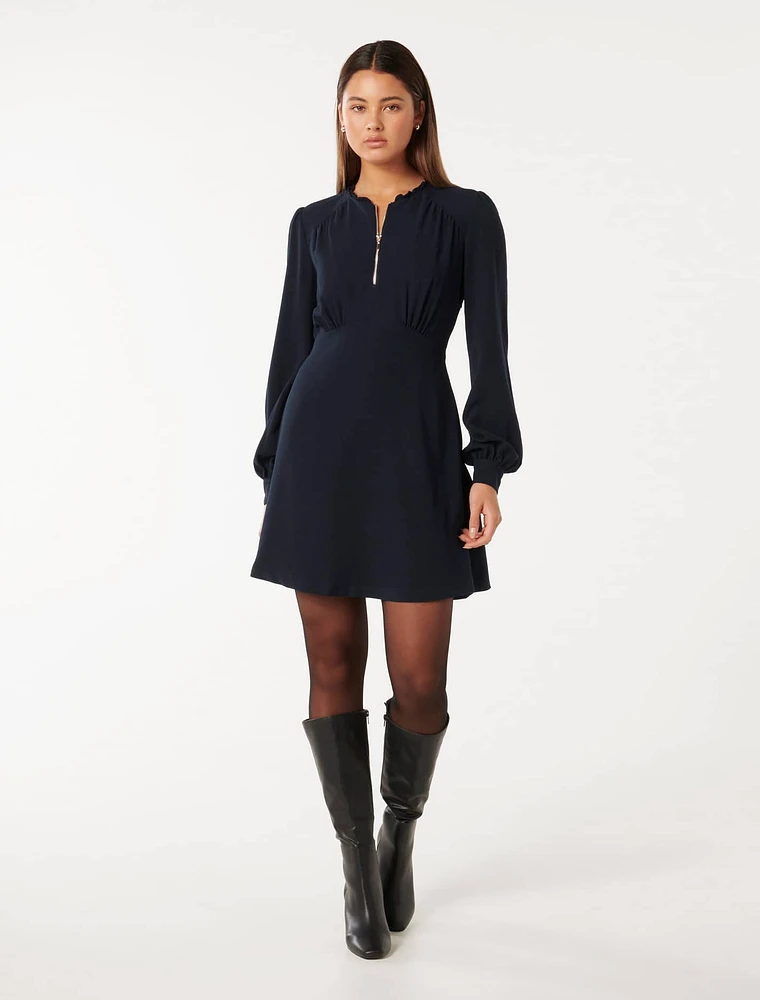 Jensen Mini Dress Navy - 0 to 12 Women's Day Dresses