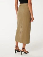 Pippa Pintuck Maxi Skirt