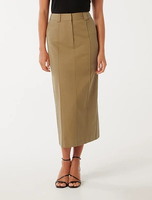 Pippa Pintuck Skirt Neutral - 0 to 12 Women's Skirts