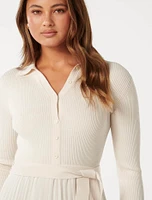 Maeve Pleated Polo Dress