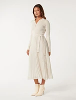 Maeve Pleated Polo Dress