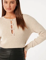 Valentina Bow Front Jumper