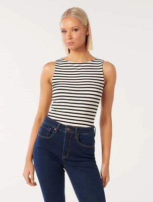 Francesca Stripe Tank Top