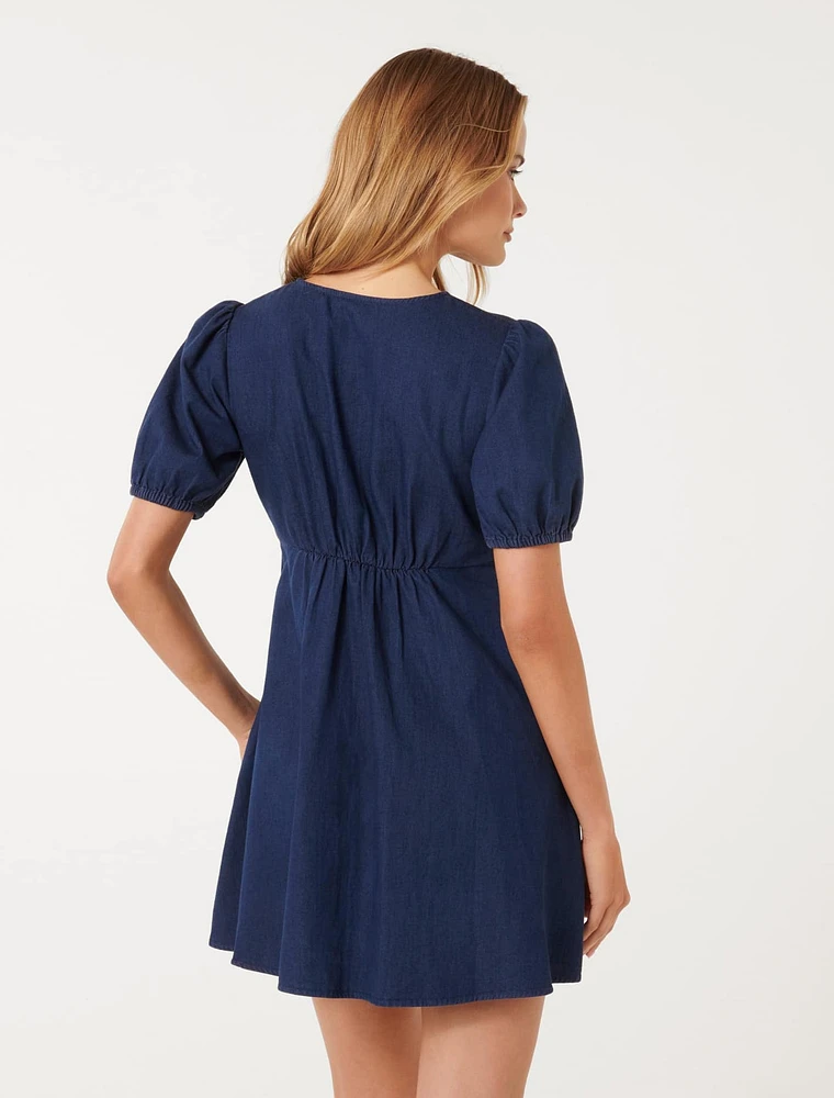 Darcie Denim Mini Dress