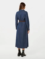 Lexi Midi Shirt Dress Mid Wash - 0 to 12 Women's Day Dresses