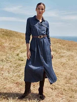 Lexi Midi Shirt Dress Mid Wash - 0 to 12 Women's Day Dresses