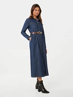 Lexi Midi Shirt Dress Mid Wash - 0 to 12 Women's Day Dresses