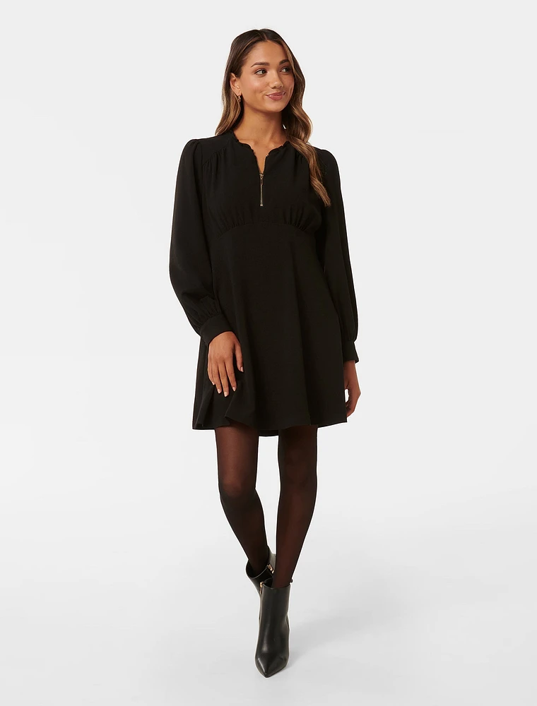 Jensen Petite Mini Dress Black - 0 to 12 Women's Day Dresses