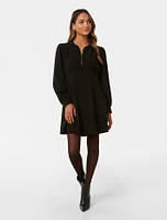 Jensen Petite Mini Dress Black - 0 to 12 Women's Day Dresses