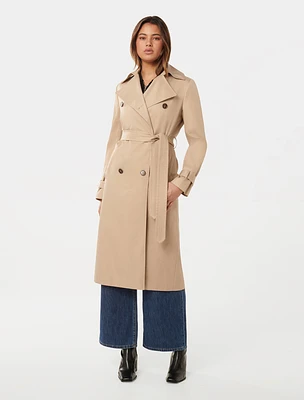 Payton Soft Trench Coat Beige - 0 to 12 Women's Coats