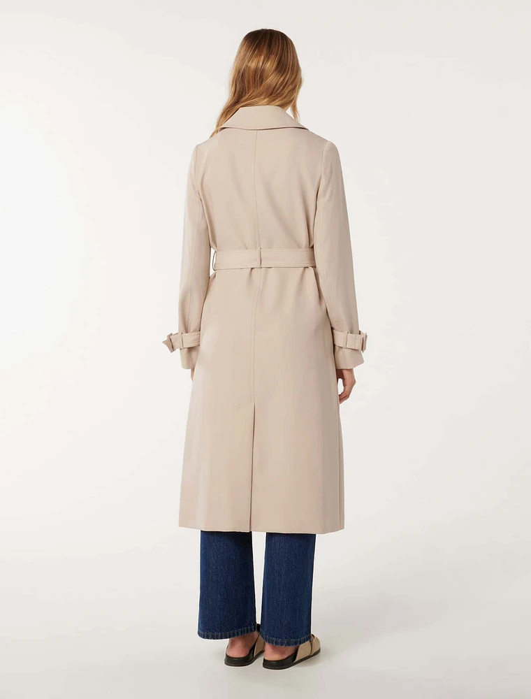 Natasha Soft Trench Coat