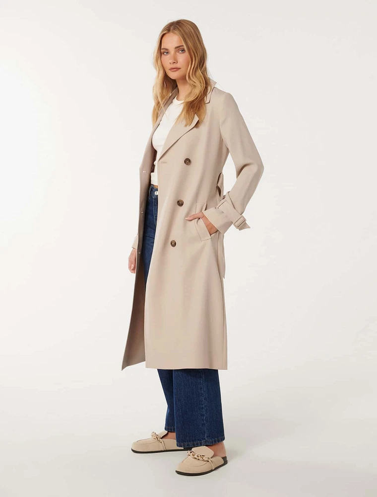 Natasha Soft Trench Coat