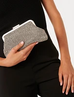 Abigail Frame Embellished Clutch - Signature