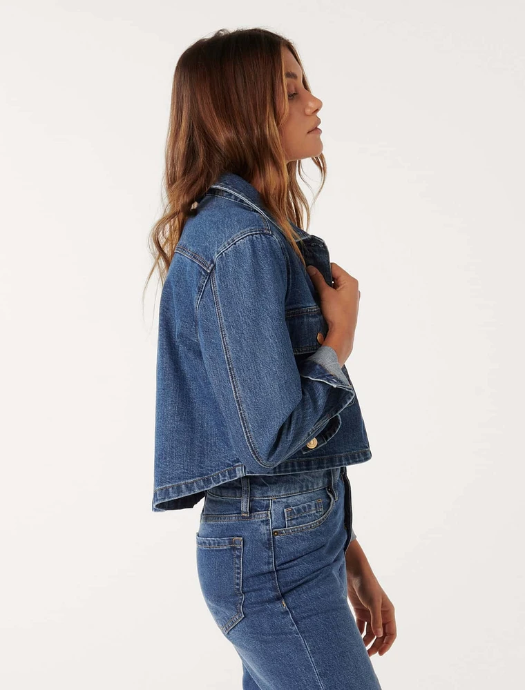 Dana Denim Shacket