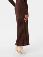 Sylvie Petite A-Line Knit Skirt