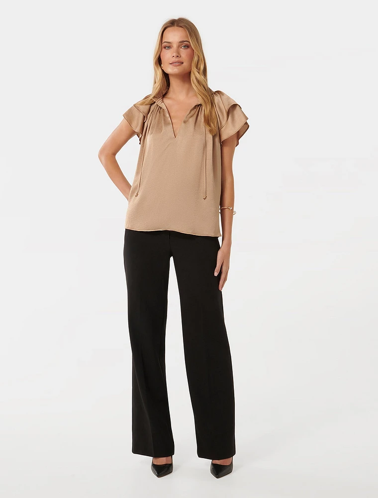 Marni Micropleat blouse