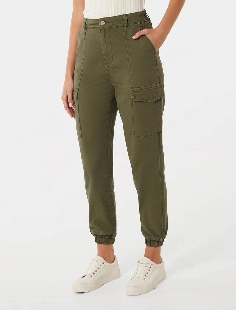 Darcy Cuffed Cargo Pants