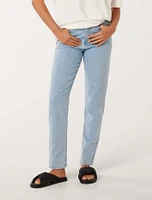 Alyssa Slim Straight-Leg Jeans