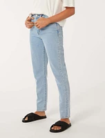 Alyssa Slim Straight-Leg Jeans