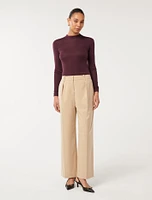 Eclair High-Neck Top