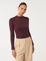 Eclair High-Neck Top