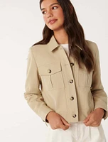 Luca Crop Utility Jacket