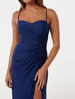 Adrienne Strappy Gown Azure Blue - 0 to 12 Women's Occasion Dresses