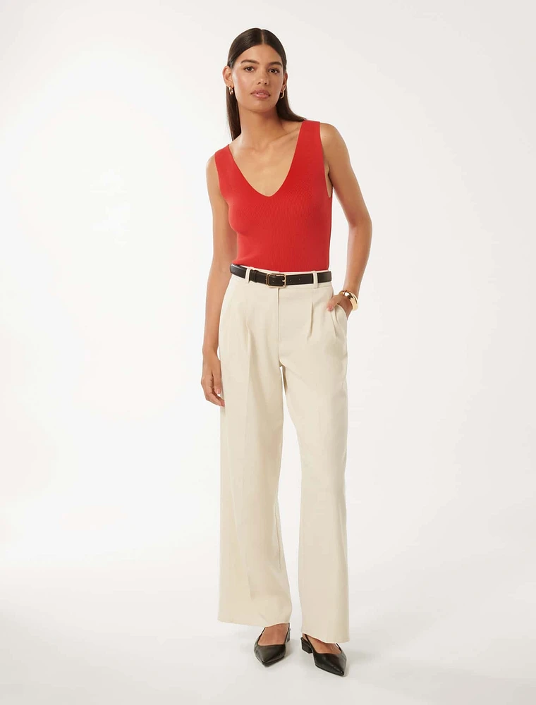 Amara Fashioning Detail Knit Tank