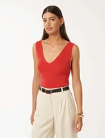 Amara Fashioning Detail Knit Tank